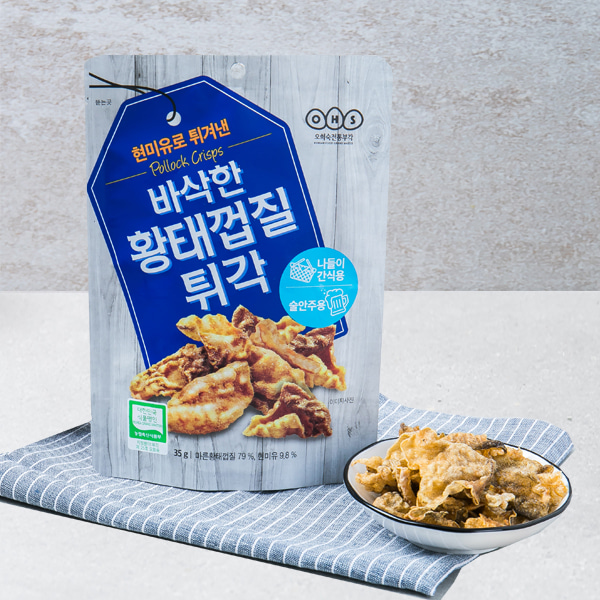 [오희숙 전통부각] 바삭한 황태껍질튀각 35g